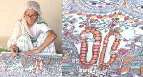 Mahasundari Devi Famous Madhubani Artist
