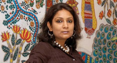 Manisha Jha Famous Madhubani Artist
