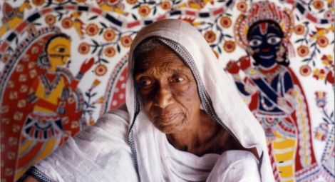 Sita Devi Famous Madhubani Artist
